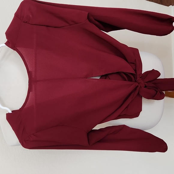 Favlux Gashion Sheer Crop Top Small - Picture 3 of 4